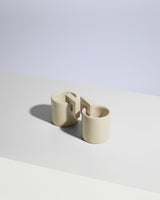 "D" COFFEE CUPS / VANILLA