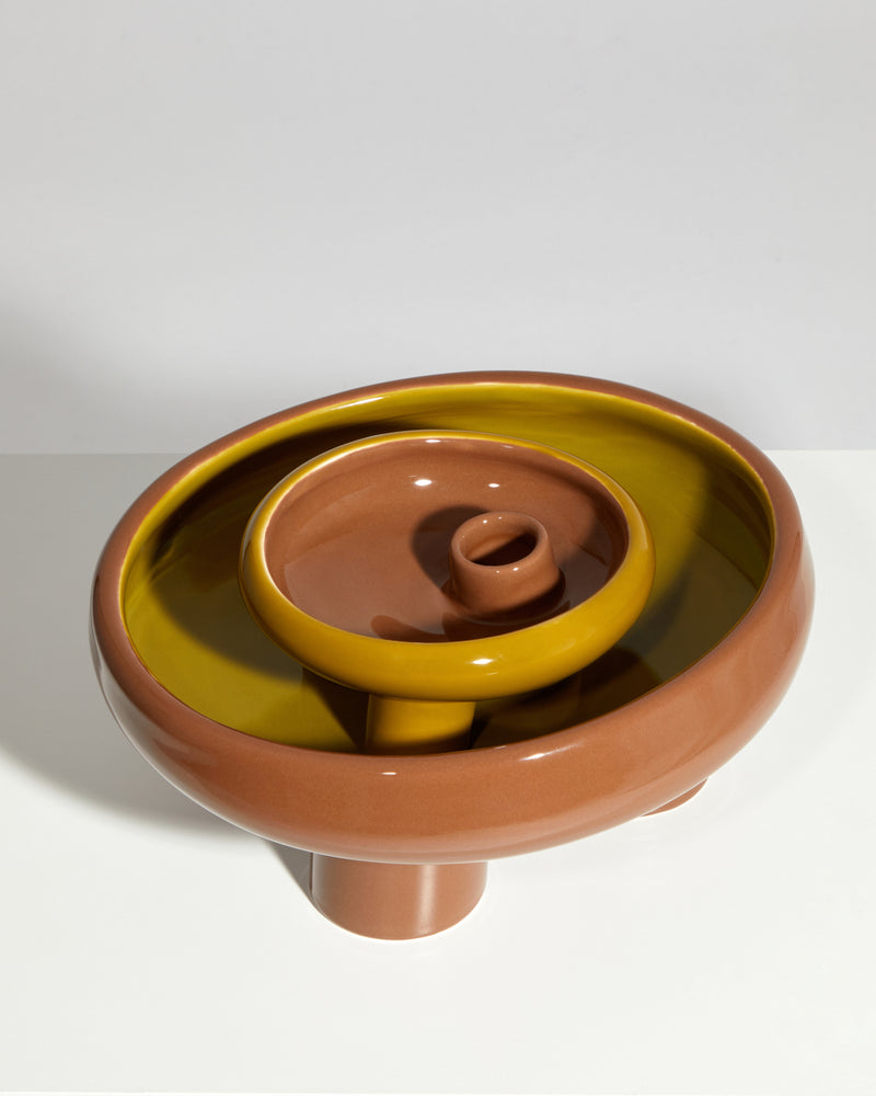 THIRD-EYE PALO SANTO HOLDER PISTACCHIO & NUTMEG