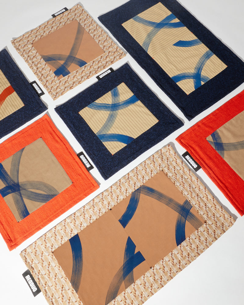 LOADS OF LINES DOUBLE RITUAL PILLOW #03